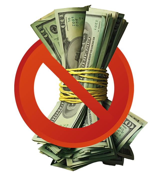 No Cash include